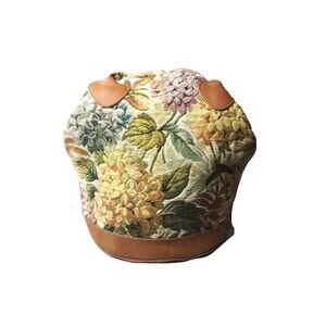 Floral Tapestry Canvas Tote Bag Medium Handbag Multicolor Americana Collection